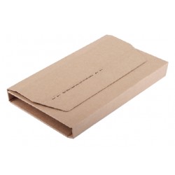 Wikkelverpakking CleverPack A4 zelfklevend bruin pak à 10 stuks