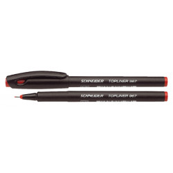 Fineliner Schneider 967 rood 0.4mm