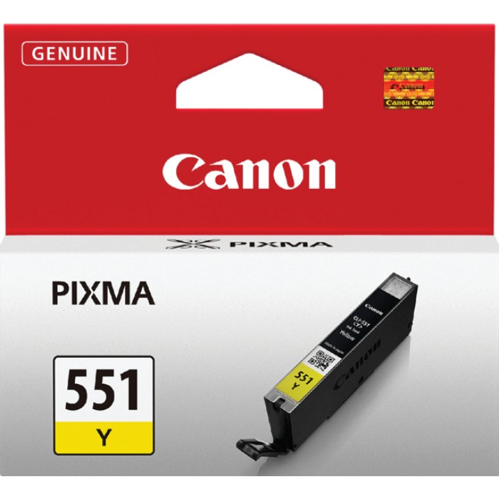 Inktcartridge Canon CLI-551 geel