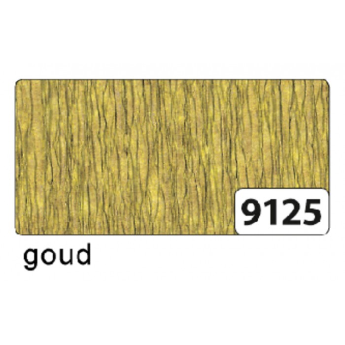 Crêpepapier Folia 250x50cm nr9125 goud
