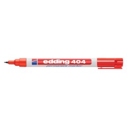 Viltstift edding 404 rond 0.75mm rood
