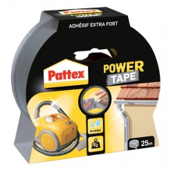 Plakband Pattex Power Tape 50mmx25m grijs