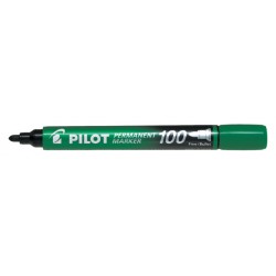Viltstift PILOT 100 rond fijn groen