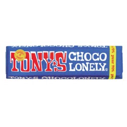 Chocolade Tony's Chocolonely reep 50gr puur