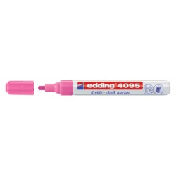 Krijtstift edding 4095 rond 2-3mm neon roze