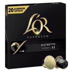 Koffiecups L'Or espresso Ristretto 20st