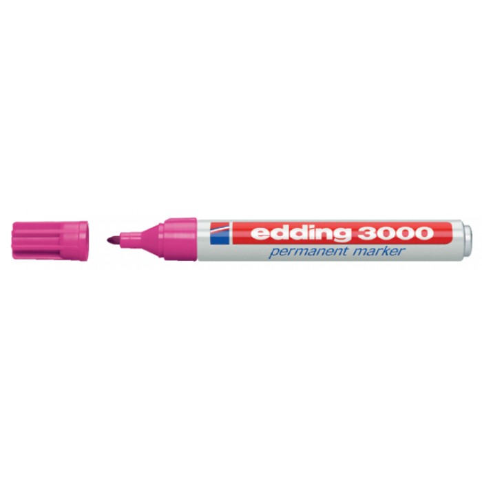 Viltstift edding 3000 rond 1.5-3mm roze