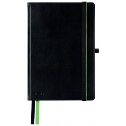 Notitieboek Leitz Complete A5 lijn 160 pagina's 100gr zwart