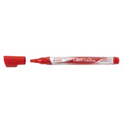Viltstift Bic Velleda liquid whiteboard rond medium rood