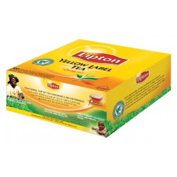 Thee Lipton yellow label met envelop 100x1.5gr
