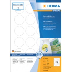 Etiket HERMA 4476 40mm 2400st