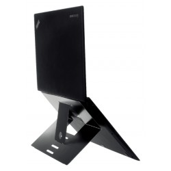 Ergonomische laptopstandaard R-Go Tools Riser attachable zwart