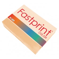 Kopieerpapier Fastprint A4 120gr zalm 250vel