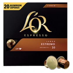 Koffiecups L'Or espresso Lungo Estremo 20st