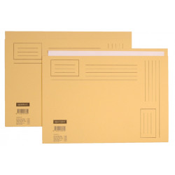 Vouwmap Quantore Folio ongelijke zijde 230gr beige