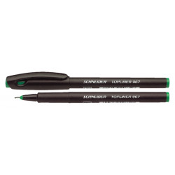Fineliner Schneider 967 groen 0.4mm