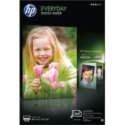 Inkjetpapier HP CR757A 10x15cm photo glossy 200gr 100vel