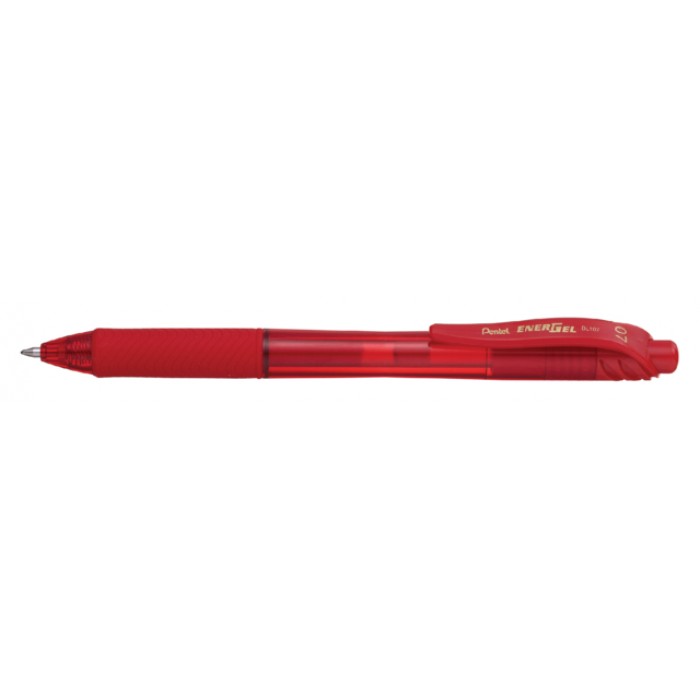 Gelschrijver Pentel BL107 Energel-X medium rood