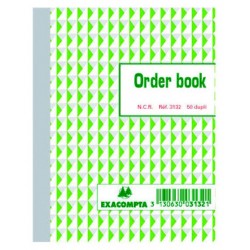 Orderboek Exacompta 135x105mm 50x2vel