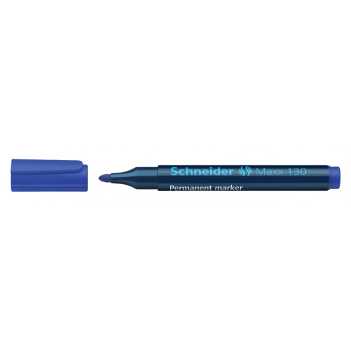 Viltstift Schneider Maxx 130 rond 1-3mm blauw