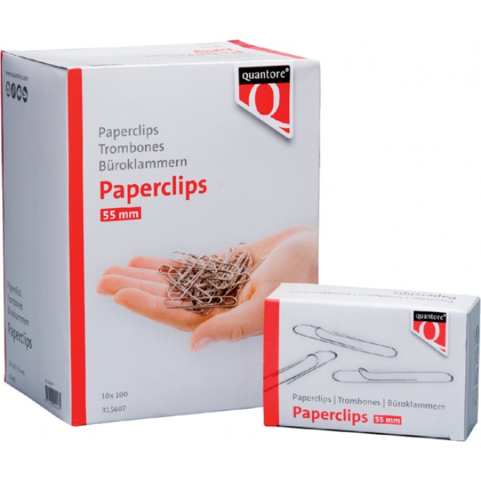 Paperclip Quantore R50 55mm lang