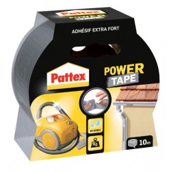 Plakband Pattex Power Tape 50mmx10m grijs