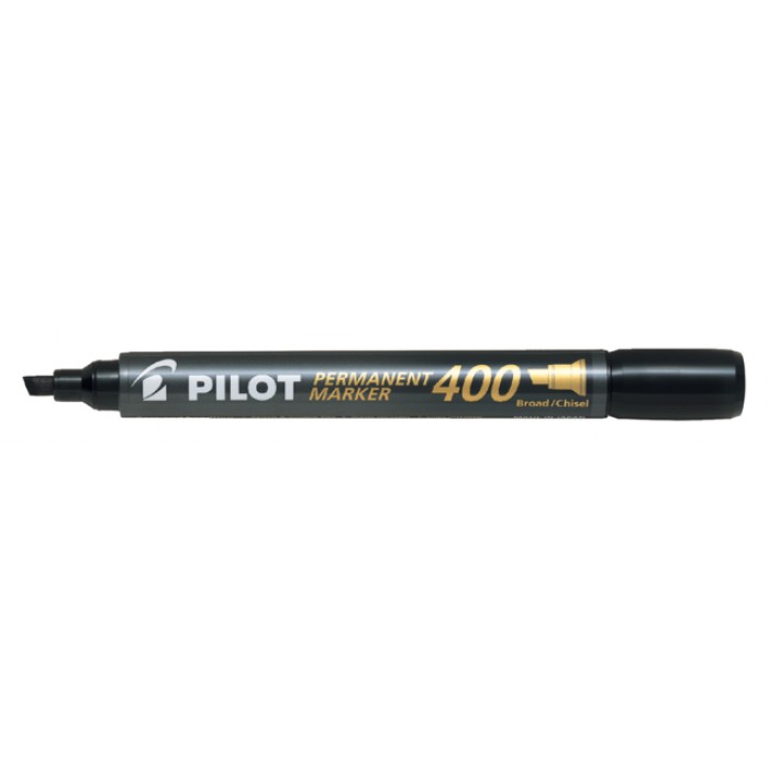 Viltstift PILOT 400 schuin breed zwart