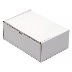 Postpakket CleverPack golfkarton 220x160x90mm wit pak à 5 stuks