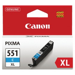 Inktcartridge Canon CLI-551XL blauw