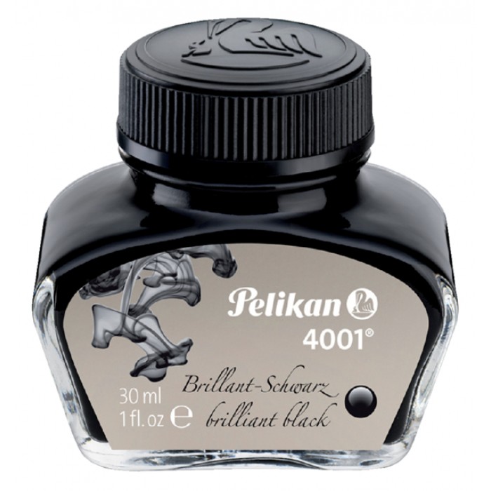 Vulpeninkt Pelikan 4001 30ml briljant zwart