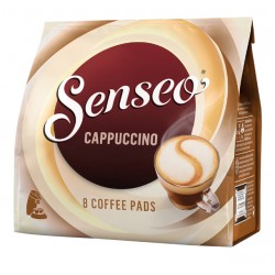 Koffiepads Douwe Egberts Senseo cappuccino 8 stuks
