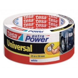 Duct tape tesa® extra Power Universal 50mmx25m wit