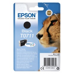Inktcartridge Epson T0711 zwart