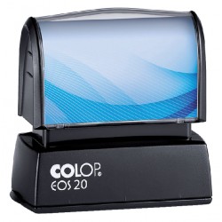 Stempel Colop EOS 20 flashsysteem 14x38mm met stempelplaat zwart