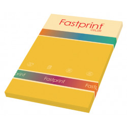 Kopieerpapier Fastprint A4 120gr goudgeel 100vel