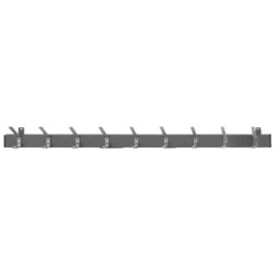 Kapstok wand VepaBins met 9 dubbele haken