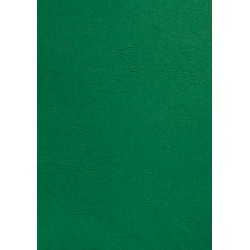 Voorblad GBC A4 lederlook groen 100stuks