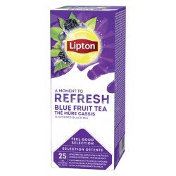 Thee Lipton Refresh blue fruit tea 25x1.5gr