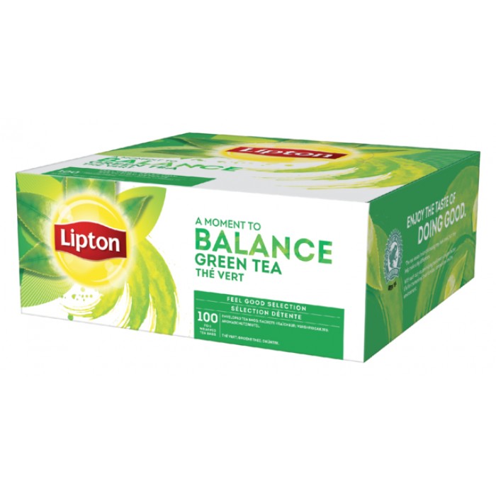 Thee Lipton Balance green tea 100x1.5gr