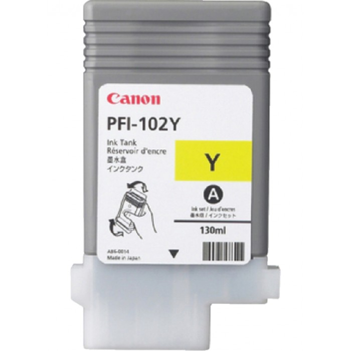 Inktcartridge Canon PFI-102 geel