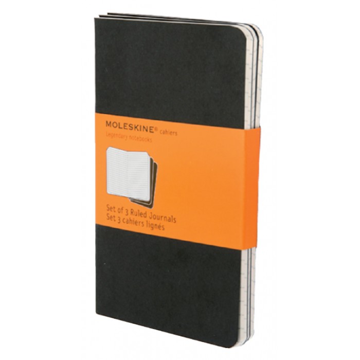 Schrift Moleskine pocket 90x140mm lijn 120 pagina's zwart