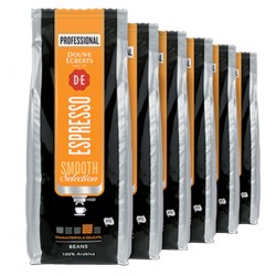 Koffie Douwe Egberts espresso bonen medium smooth 1kg