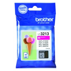 Inktcartridge Brother LC-3213Mrood