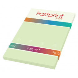 Kopieerpapier Fastprint A4 160gr lichtgroen 50vel