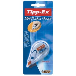 Correctieroller Tipp-ex mini pocket mouse 5mmx5m blister à 1 stuk