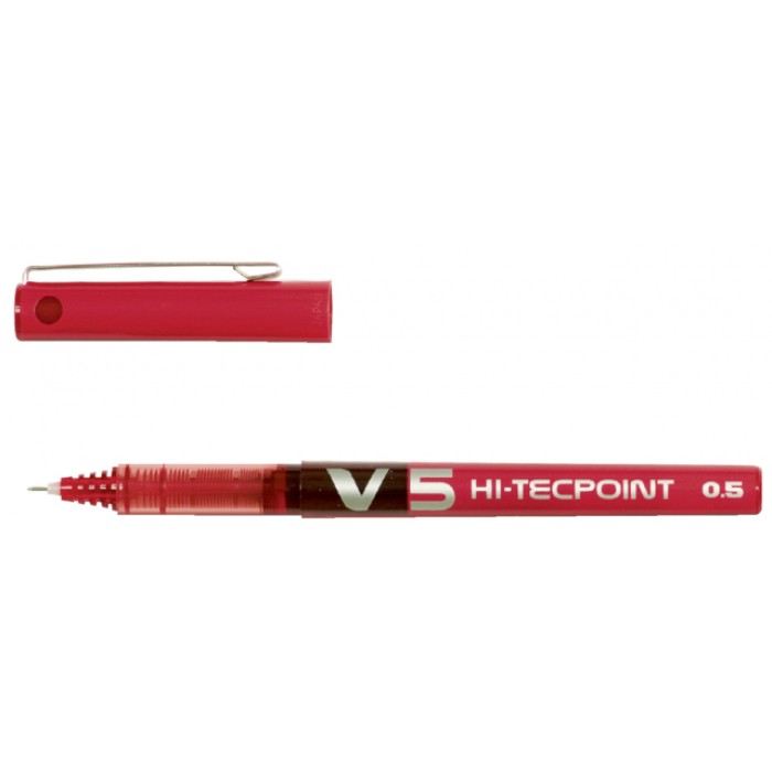 Rollerpen PILOT Hi-Tecpoint V5 fijn rood