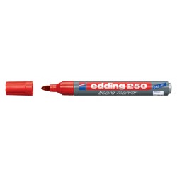 Viltstift edding 250 whiteboard rond 1.5-3mm rood