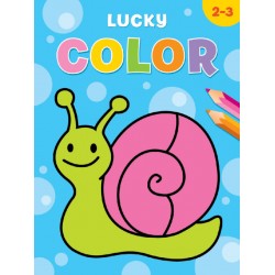 Kleurboek Deltas Lucky color 2-3 jaar