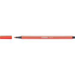 Viltstift STABILO Pen 68/40 medium lichtrood