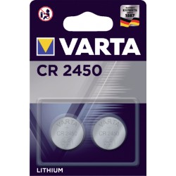 Batterij Varta knoopcel CR2450 lithium blister à 2stuk